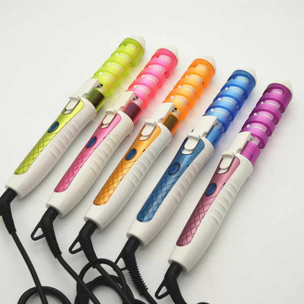 2017 New fation hair curler 5 colors available Rechargeable Battery Tourmaline Magic Hair Styling Tool Rizador Hair Curle