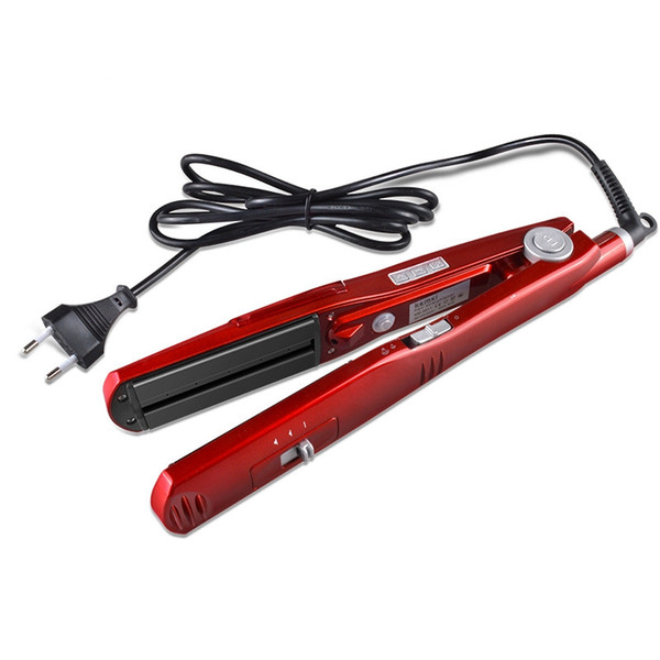 Electric Splint Hair Straightener Professional Shape Fast Hair Straightener Hair Styling Tool Quality Good Practical Simple Red