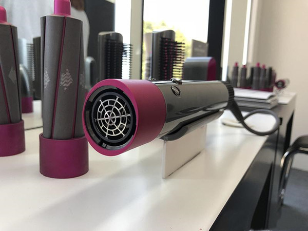 New Hair Finishing Styling Straightener Hair Curler Low Heat Air Cling Film 8-head Dryer 4 Curly Bucket 2 Smooth Volumizing Brush