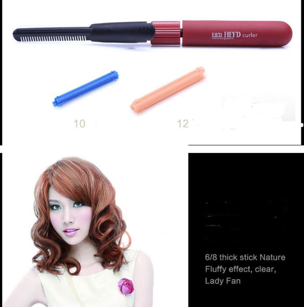 newest professional hair curler iron tool barber shop salon hair curling styling babershop hairdressing rollers magic plastic hair curl