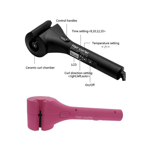 2017 liquid crystal modulator hair hair modelling tools automatically warming household hair wand wave of the modulator and the eu plug