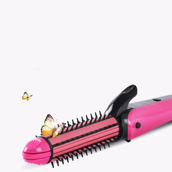 Three-in-one Hair Straightener Curling Irons Straightening Corrugation Board Curling Styling Tools Fries Hair Curlers 