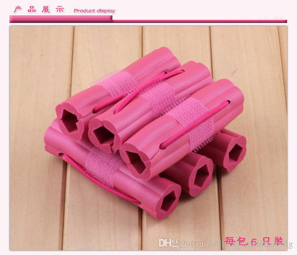 10 PCS Soft Rubber Hair Curler DIY Hair Styling Roller Curler Hairdress Magic Curly Hair Style Curler For Styling Tools curling iron