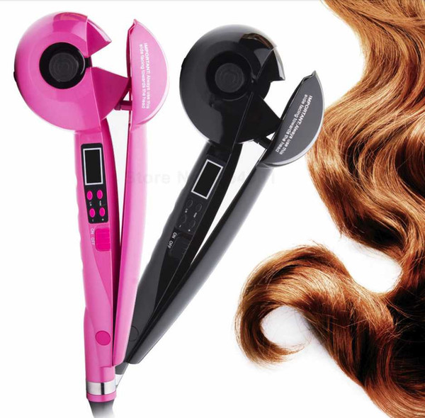 LCD Screen Hair Curler Automatic Styling Tools Ceramic Wave Hair Curl Magic Curling Iron Women Hair Styler Heating