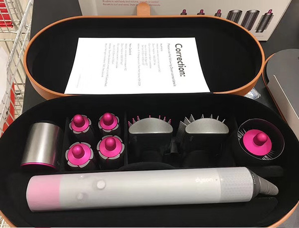 NEW multi-function hair styling device SON hair dryer automatic curling iron 8 head gift box for rough and normal hair