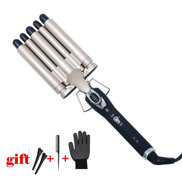 Hair Curling Iron Ceramic Styling Tools Hair Curler Hair Waver High Quality Professional Pear Flower Cone Electric five