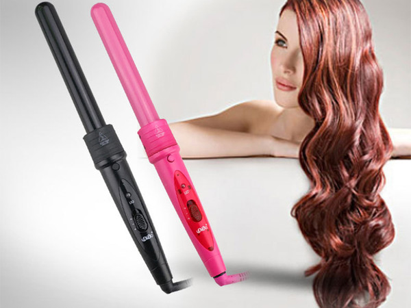 Dodo Hair Curlers 5 in 1 Curling Wand Set Interchangeable Hair Curler Rollers Electric Curling Irons Black and Red available