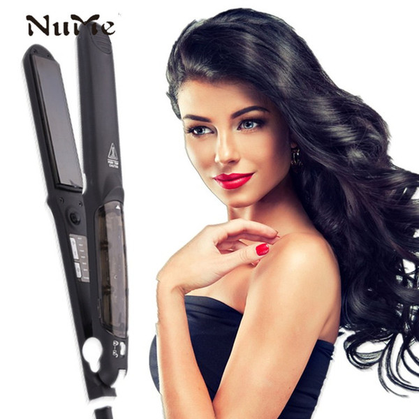 Professional Hair Salon Steam Flat Iron Vapor Hair Straightener Styler