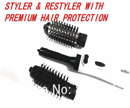 8828 Wholesale 220V rotating hot air brush hair rotate Curly hair comb Top