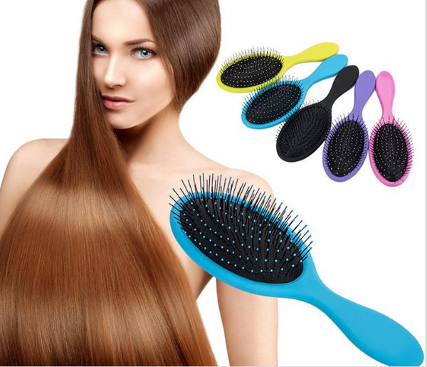 Wet & Dry Hair Brush Hair Detangler Brush Massage Comb With Airbags Combs For Wet Hair Shower Brush B537