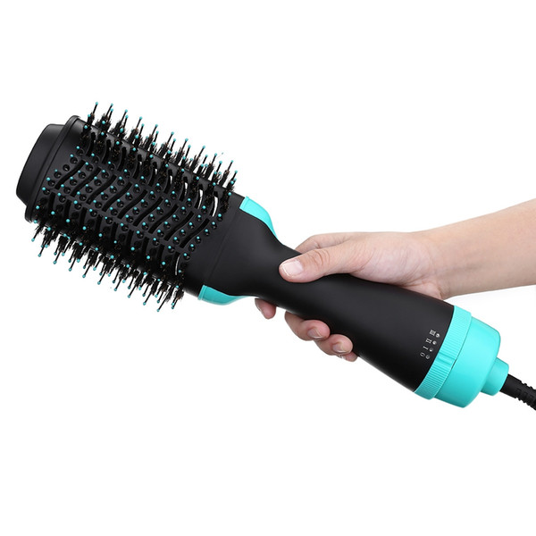 Hair Styling Tool Dryer Curler Electric Ions Ceramic Coating Rotating Hot Brush Electric Hair Curler Dryer Auto-Rotating Multifunctional