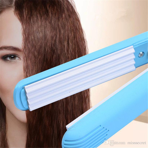 Electric Hair Crimper Hair Curlers Curling Irons Portable Small Waves Corrugated Curling Hair Straightener Styling Tools