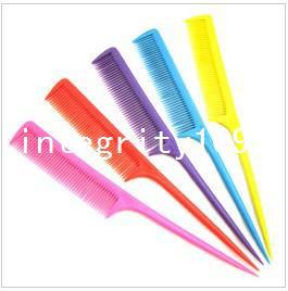 Color comb pointed tail Salon Professional comb 2000pcs/lot