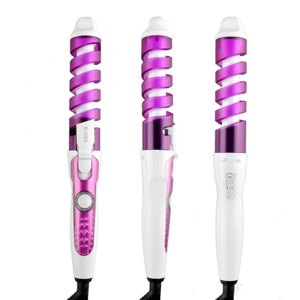 100-240V Electric Magic Hair Styling Tools Brush Hair Curler Roller Pro Spiral Curling Irons Wand Curl Styler Beauty Tool