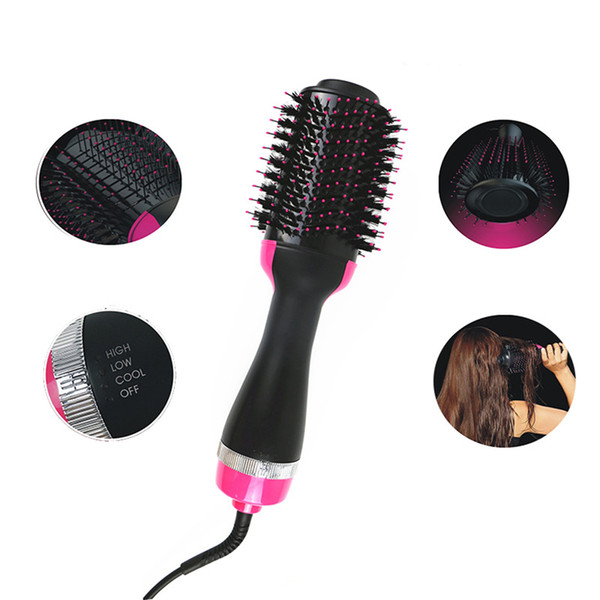 One Step Hair Dryer & Styler bursh Meraif Hot Air Paddle comb Negative Ion Generator Salon Hair Straightener for All Hair Types