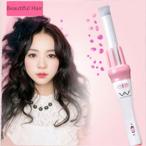 Drop Hair Curler Vivid & Vogue Ceramic Automatic Curling Iron Electric Professional Spiral Instant Heat Wavy Wand Curl Styler Styling Tools