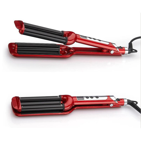 High Quality Professional 110-220V Hair Curling Iron Ceramic Triple Barrel Curler Hair Waver Styling Tools Styler ST2288