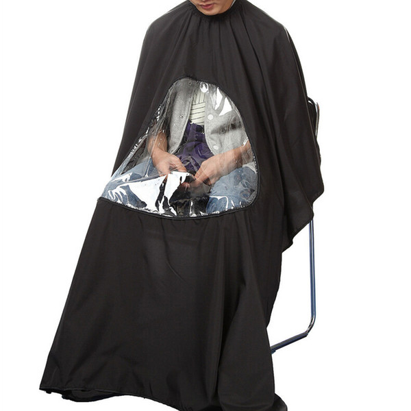 Hot Black Professional Salon Barber cape Hairdresser Hair Cutting Gown cape Waterproof Cloth for barber Apron