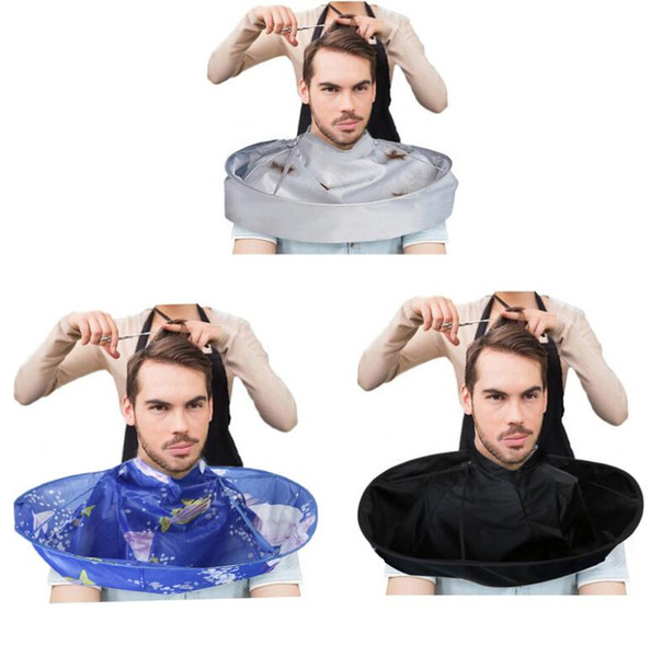 Adult Medium Size Hair Cutting Cloak Breathable Umbrella Styling Cape Salon Barber Home Stylists Three Dimensional Cape