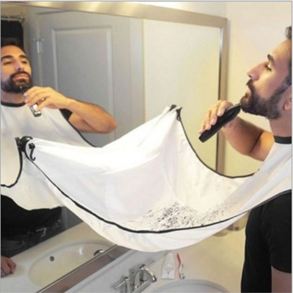 Male Beard Apron Cleaning Cloths Nylon Beard Catcher Boyfriend Man Daddy Shaving Cleaning Cloths for Bathroom