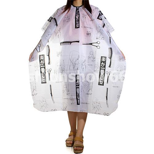 Hairdressing Gown Cape Hair Design Cut Salon Hairstylist Barber Nylon Cloth Wrap Protect Free Shipping