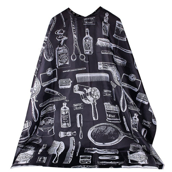 Pattern Cutting Hair Waterproof Cloth Salon Barber Cape Hairdressing Hairdresser Apron Haircut capes