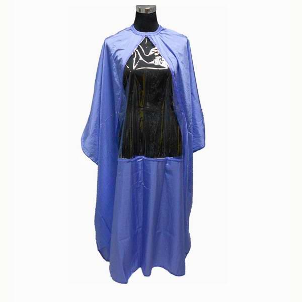 Hairdressing Cape With Window PVC Clear Playing Phone Hair Cutting Cape Waterproof Black Purple White Color Mixed Order New Styling 2016