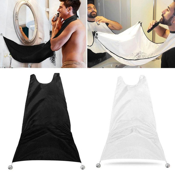 Man Bathroom Beard Care Trimmer Hair Shave Apron Gown Robe Sink Styles Tool Bathroom Apron Waterproof Floral Bib Cloth