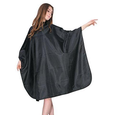 Adult Black Salon Hair Hairdressing Cutting Cape Barbers Shop Gown Cloth Cover