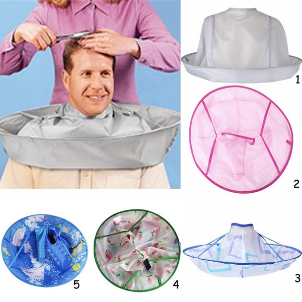 Kids Adult Salon Barber's Foldable Hair Cutting Cape