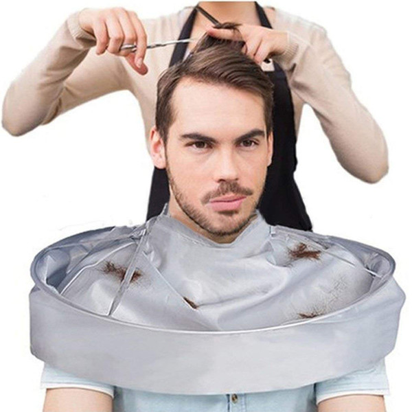 Quenya 2018 New Hair Cutting Cloak Salon Client Cape Salon Barber Cape DIY Waterproof Adult Hair Cutting Umbrella Cape