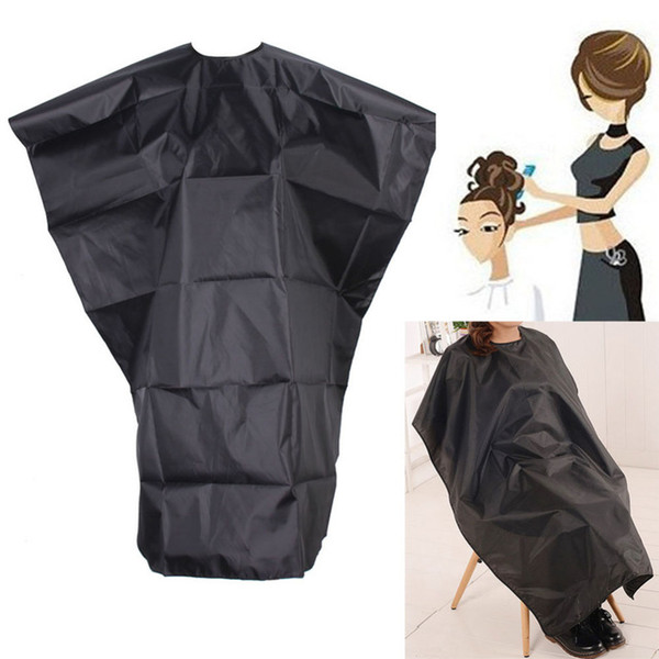 4X Hair Cutting Cape Large Salon Adult Waterproof Hair Cutting Hairdressing Cloth Barbers Hairdresser Cape Gown Wrap Black