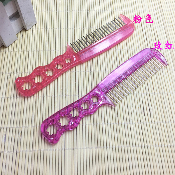 Wig steel special small steel wholesale plastic hairdressing comb