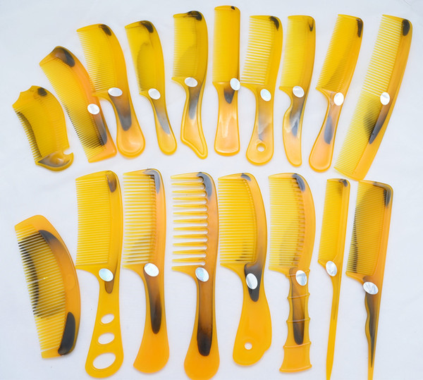 Thickening break goosegrass plastic hair comb run river a comb 2 yuan shop wholesale department will pin gift