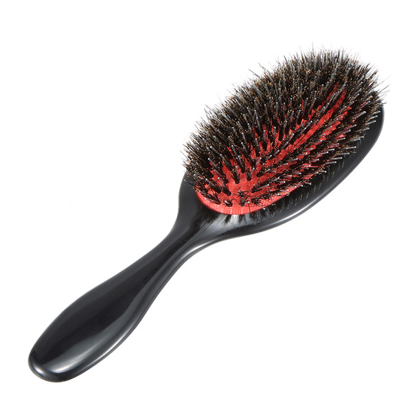 ABS Handle Boar Bristle & Nylon Hair Brush Anti-static Oval Hair Scalp Massage Comb Hairbrush Salon Hair Comb Styling Tools