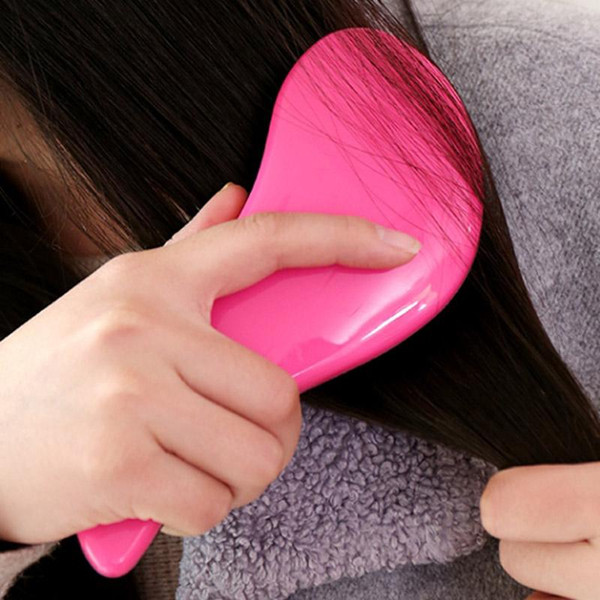 Tangle Hair Brush Professional Hairbrush Paddle Detangler Hair Brushes Massage Comb Care Styling Women Anti-Static HJL20