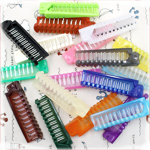 Disposable Travel Hair Comb Brush Foldable Massage Anti-Static Portable Folding Hair Comb Hairdressing Styling Tool