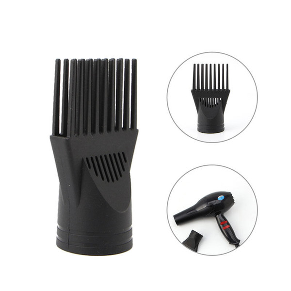 2017 New 1pc High Quality Professional Salon Black Hair Dryer Blower Comb Concentrator Nozzle Beauty Hairdressing Styling Tool