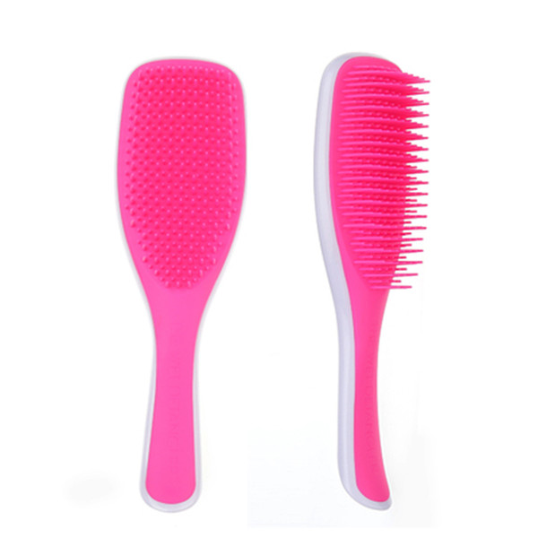 240Pcs Anti-static Hair Brush Comb Styling Teezer Shower Electroplate Detangling Massage Combs for Salon Styling Women Girls Hair