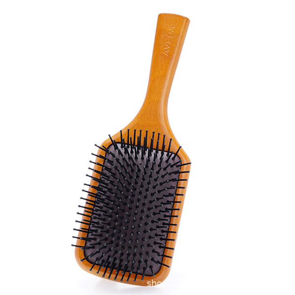 Top Quality Korea AVEDA Paddle Brush Brosse Club Massage Hairbrush Comb Prevent Trichomadesis Hair SAC Massage