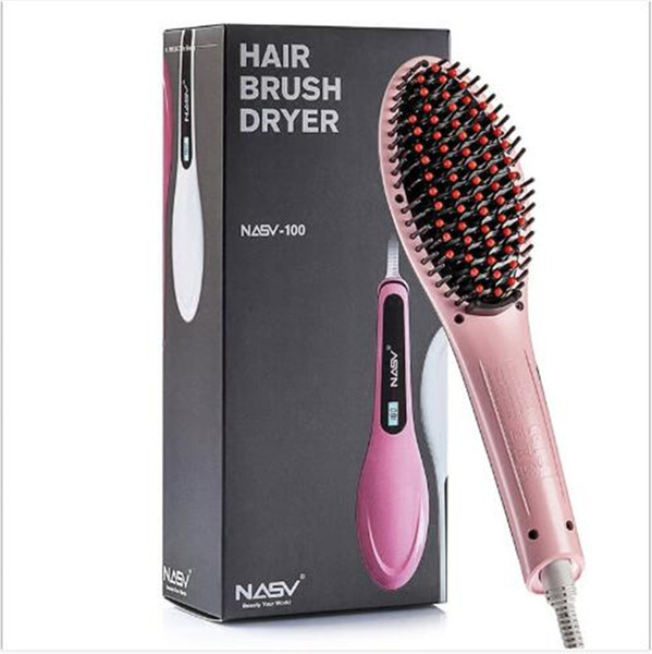 Hair Straighteners Combs Hair Brushes Beauty Star NASV 100% Original Hair Styling Tool Straightening Irons Digital Temperature Controller