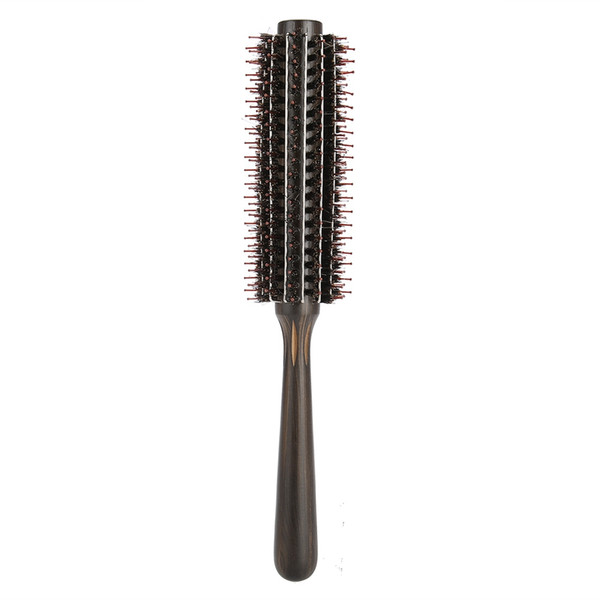 Anti-static Heating Resisting Round Bristle Hair Comb Salon Styling Brush Hairdressing Tools Brush Hair