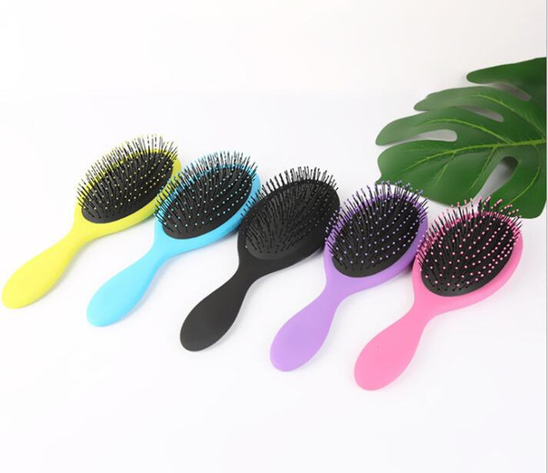 DHL Free Hot Wet & Dry Hair Brush Original Detangler Hair Brush Massage Comb With Airbags Combs For Wet Hair Shower Brush