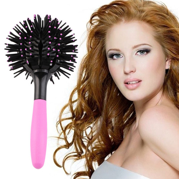 3D Spherical Massage Comb 360 Degrees Fashion Do Not Knot Professional Salon Hair Care Styling Comb