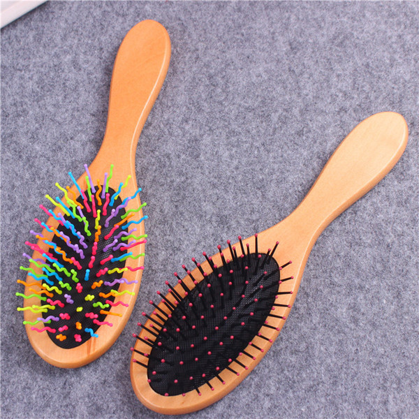 Hair Brushes Adults Massage Comb With Airbags Combs For Wet Hair Shower Brush Wooden Hairdressing Styling Tools DHL 