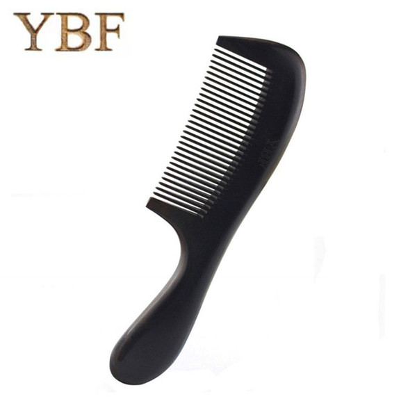 YBF Product High Quality Natural Material Chacate Preto Intensive tooth Wooden Hair Care Combs Massage Styling Tools For Women