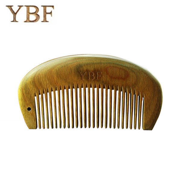 YBF Wooden Green Sandalwood Combs MINI Pocket Intensive Comb Brush Straightener Escova brush For Daughter Best Gift