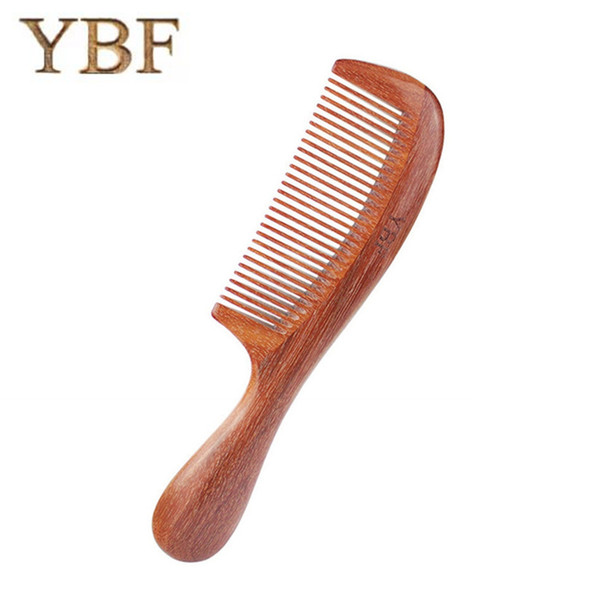 YBF Authentic Bridal Wedding Party makeup brushes Quality Handmade professional Red sandalwood wooden combs brushes