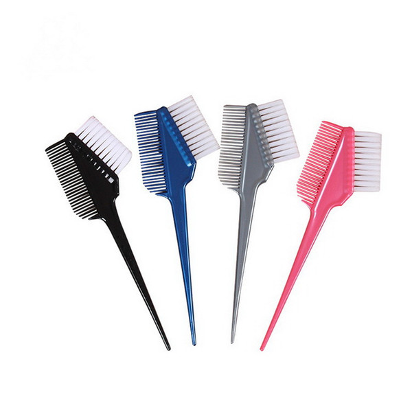 Hairdressing Tools Hair Coloring Hairbrush White Hair Sharpening Hairy Oil Brushing Coloring Hair Comb DIY Hairdressing Oil Tools