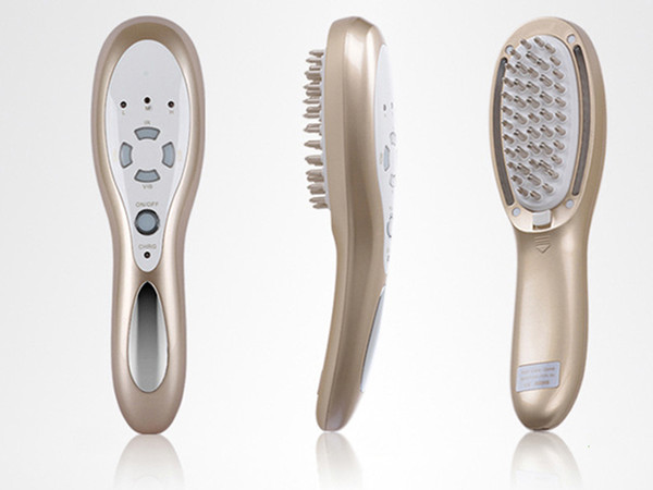 Rechargeable 3 in 1 Laser LED Light Micro Current Hair Brush Hair Growth Massager Health Comb